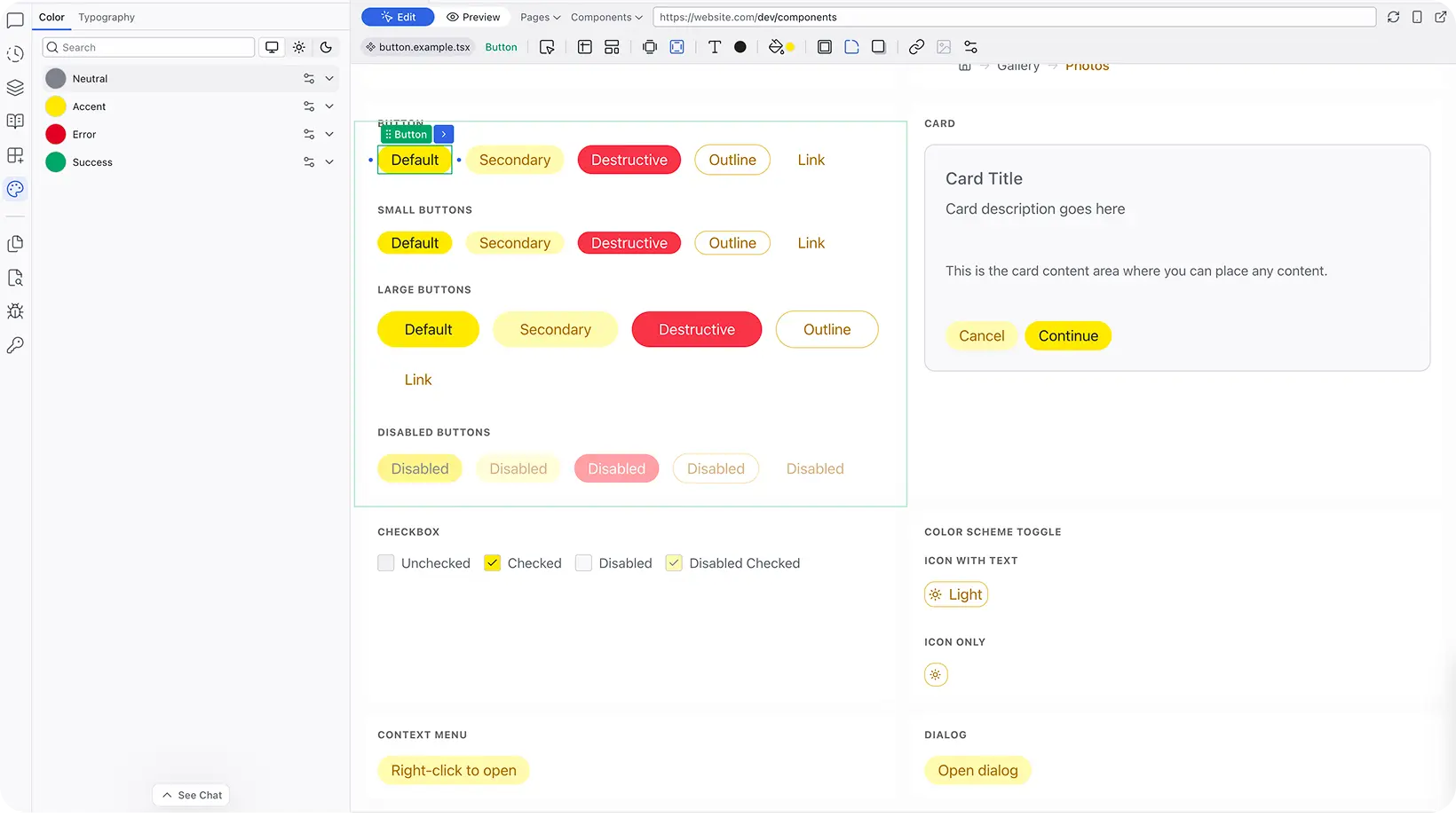 Set design standards once, and let Dazl generate on-brand experiences every single time.