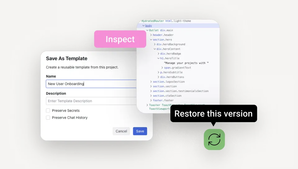 Preview of the application created by Dazl AI